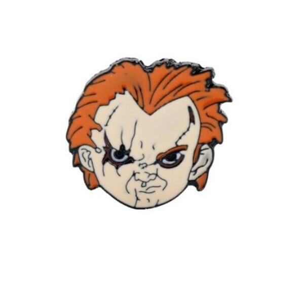 Chucky Chuckie Child's Play Horror Pin Halloween - Picture 1 of 3